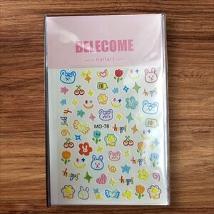 Nail Art Stickers - Colorful Designs